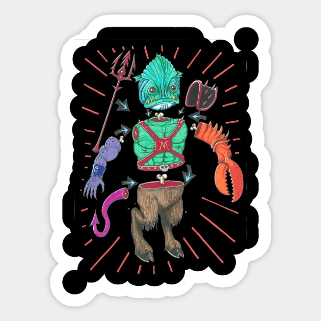 Build A Baddie Sticker by Brownlazer